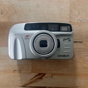 Minolta Zoom 70 AF Date 35 MM Film Camera - Working Great.